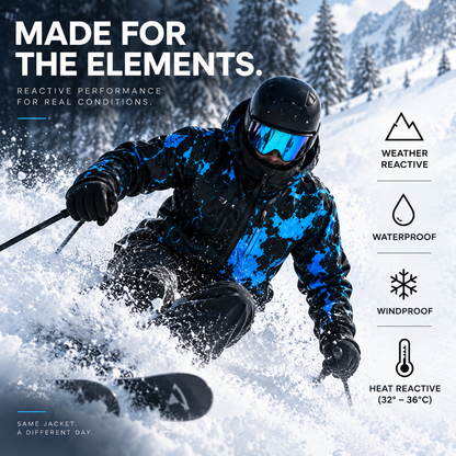 Reactive Color-Change Ski Jacket