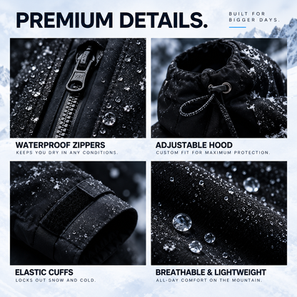 Reactive Color-Change Ski Jacket